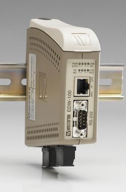 Konverter Seriel-til-Ethernet - 1xRS-232C, 1xRS-422/485 WES EDW-100 221307