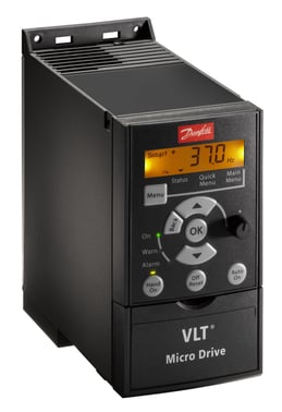 VLT FC51 0,25kW 3*200 V IP20,C1 filter 15m, uden betjeningspanel, udslagsblanketter 132F0008
