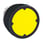 Pushbutton for harsh enviroment, yellow, ZB4BC580 miniature