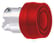 Harmony trykknaphoved i metal med rød silikonehætte og fjeder-retur med ophøjet trykflade i rød farve ZB4BP4S miniature