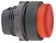 Harmony lampetrykshoved i plast for BA9s med fjeder-retur og ophøjet trykflade i rød farve ZB5AW14 miniature