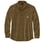 Carhartt Shirt 105432 brown size S 105432B33-S miniature
