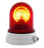 Roterende lampe 24V - Rød, 200R, 24