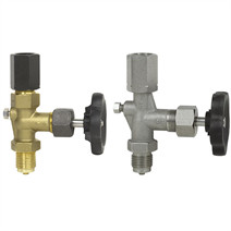 Shut-off valves 910.11 316TI DIN 16270 Form B G1/2 Female (Uniun) - Male 9095110