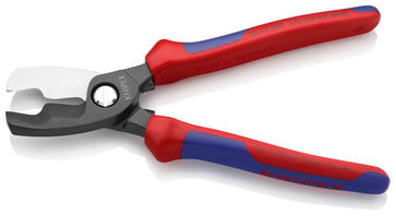 Knipex Cable shears 95 12 200 with multi-component gribs KN-9512-200