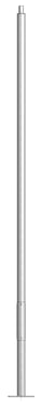 Cylindrisk mast 4,0 M med fodflange 254.013
