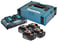 Makita 18V Battery pack LI-ION 4x5,0AH quick charger and a MAKPAC system case 197626-8 miniature