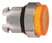 Harmony lampetrykhoved i metal for BA9s med fjeder-retur og ophøjet trykflade i orange farve ZB4BW15 miniature