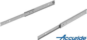 TELESCOPIC RAIL L: 350 9, 5X35, 34, PARTIAL EXTENSION S: 245, Fp1: 63, Fp2: 57, STAINLESS STEEL, SIDE K1712.0350