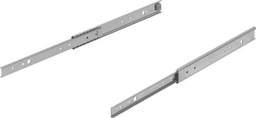 TELESCOPIC RAIL L: 600 9, 5X35, 34, PARTIAL EXTENSION S: 432, Fp1: 46, Fp2: 43, STAINLESS STEEL, SIDE K1712.0600