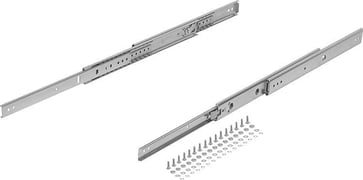 [4059245585519] TELESCOPIC RAIL L: 711 19, 1X35, 3, OVER EXTENSION S: 733, 5, Fp: 36, STEEL PASSIVATED, SIDE MOUNTING, 1 PIECE: 1 K1713.0711