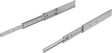 [4059245585762] TELESCOPIC RAIL L: 660 12, 7X51, 6, OVER EXTENSION S: 686, Fp: 87, STAINLESS STEEL, SIDE MOUNTING, 1 PIECE: 1 PAIR K1716.0660