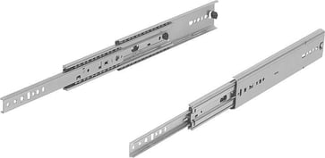 [4059245585885] TELESCOPIC RAIL L: 863, 6 19, 1X70, 8, FULL EXTENSION S: 863, 6, Fp: 160, STEEL PASSIVATED, SIDE MOUNTING, 1 PIECE: 1 K1717.0864