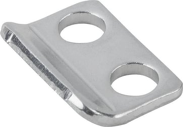 CATCH PLATE FOR LATCH, W. DRAW BAIL, Model: A, STEEL GALVANISED AND PASSIVATED K0043.9143111