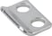 CATCH PLATE FOR LATCH, W. DRAW BAIL, Model: A, STEEL GALVANISED AND PASSIVATED K0043.9143111 miniature