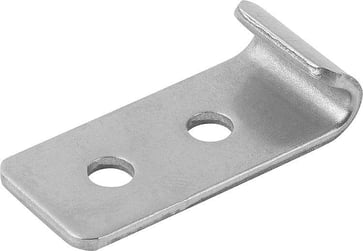 [4059245033591] CATCH PLATE FOR LATCH, WITH BRACKET, Model: A, SS STEEL 1.4301 K0044.9136282