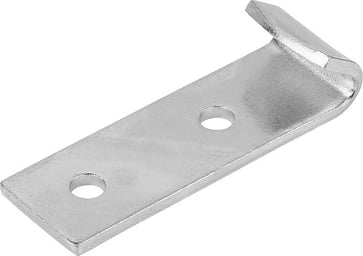 [4585051072] CATCH PLATE FOR LATCH, WITH BRACKET, Model: B, STEEL GALVANISED AND PASSIVATED K0044.9242451
