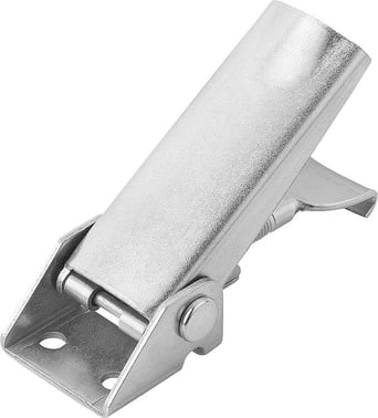 LATCH WITH SWING BAIL, ADJUSTABL, FAST. HOLES VISIBLE, Model: A STANDARD, SS STEEL 1.4301, F1: 1000 K0046.1420722