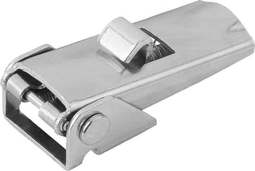 LATCH ADJUSTABLE, Model: B WLO WITH LOCK1, STEEL GALVANIZED, F1: 1000, FAST. HOLES COVERED K0047.2420601