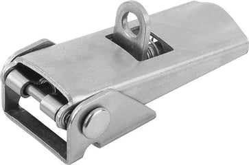 LATCH ADJUSTABLE, Model: C WPH WITH PADLOCK HOLE, SS STEEL, F1: 1000, FAST. HOLES COVERED K0047.3420602