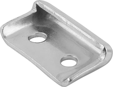 [4059245033942] CATCH PLATE FOR LATCH, ADJUSTABLE, Model: A, STEEL GALVANISED AND PASSIVATED K0048.9163281