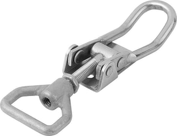 [4059245034079] LATCH WITH SWING BAIL, ADJUSTABL, Model: A, SS STEEL, F1: 6500, FAST. HOLES VISIBLE K0051.1611452