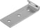 [4059245034123] CATCH PLATE FOR LATCH, ADJUSTABLE, Model: B, STEEL PASSIVATED K0051.9254781 miniature