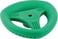 DELTA WHEEL SQUARE bøsning, SIZE: 2 D1: 63, SW: 6, WITHOUT GRIP, D2: 5, TermoPlast, IC GREEN RAL 6032 K0275.063061 miniature
