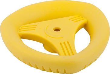 DELTA WHEEL SQUARE bøsning, SIZE: 1 D1: 50, SW: 5, WITHOUT GRIP, D2: 5, TermoPlast, IC YELLOW RAL 1021 K0275.050053