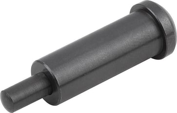 SPRING PLUNGER SPRING FORCE, WITH HEAD, D: 10 L: 30, FREE-CUTTING STEEL, COMP: PIN STEEL, PU: 1 K0331.10