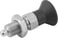 [4059245010271] INDEXING PLUNGER SIZE: 1 D1: M10X1, D: 5, Model: B WITH LOCKNUT, SS STEEL HARDENED, K0338.02105 miniature