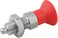 [4059245227464] INDEXING PLUNGER SIZE: 4 D1: M20x1,5, D: 10, Model: B WITH LOCKNUT, SS STEEL HARDENED, K0338.0241084 miniature