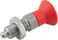 [4059245227808] INDEXING PLUNGER SIZE: 5 D1: M24X2, D: 16, Model: B WITH LOCKNUT, SS STEEL NOT HARDENED, K0338.1251684 miniature