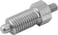 [4059245013814] INDEXING PLUNGER SIZE: 2 D1: M12x1,5, Model: E, STAINLESS STEEL HARDENED K0341.01206 miniature