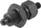 [4059245014408] INDEXING PLUNGER SIZE: 1 D1: M10X1, Model: F, STEEL HARDENED K0341.2105 miniature