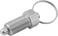 [4059245013951] INDEXING PLUNGER SIZE: 0 D1: M08X1, Model: R, STAINLESS STEEL HARDENED K0342.03004 miniature