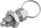 [4059245014323] INDEXING PLUNGER SIZE: 1 D1: M10X1, Model: S, STAINLESS STEEL NOT HARDENED K0342.14105 miniature