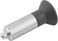 [4059245016976] INDEXING PLUNGER SIZE: 3, Model: L, STAINLESS STEEL HARDENED, COMP: TermoPlast, IC COMP: BLACK GREY K0346.01308 miniature