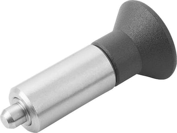 [4059245017089] INDEXING PLUNGER SIZE: 2, Model: L, STAINLESS STEEL NOT HARDENED, COMP: TermoPlast, IC COMP: BLACK GREY K0346.11206