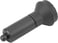[4059245017577] INDEXING PLUNGER WITHOUT COLLAR SIZE: 4, D1: 22, D: 10, L: 80, Model: L WO. Groove, STEEL HARDENED, COMP: TermoPlast, IC K0347.1410 miniature