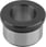 Bøsning cylindrisk stål, sort oxideret, D: 16 K0362.16 miniature