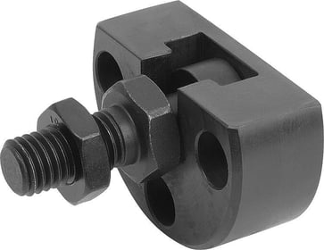 [4059245176519] QUICK-FIT COUPLING W. RADIAL OFFSET COMP. D: M16x1,5 STEEL, W. MOUNTING FLANGE L2: 30 K0710.16301