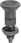 [4059245012602] INDEXING PLUNGER PREMIUM WITH TAPERED INDEXING PIN SIZE: 2 D1: M12x1,5, D: 6, Model: B WITH LOCKNUT, STEEL K0736.52206 miniature