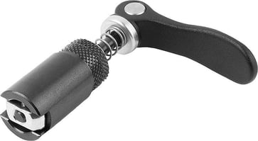 Excentrisk clamp D: 20, Model: A stål, sort, Materiale: aluminium, Materiale: sort K0754.00200808