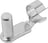 SNAP-IN PIN FOR DIN 71752 CLEVIS G: 8 STEEL, GALVANIZED, COMP: LEAF SPRING STEEL K1139.0408 miniature