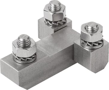 [4059245328765] SQUARE HINGE lang model WITH FASTENING NUT D1: M06, SS STEEL 1.4305, B: 40, 2, A: 45, A1: 30, A2: 10 K1338.10630028