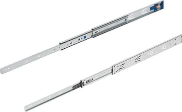 [4059245498918] TELESCOPIC RAIL L: 650 12, 7X46, FULL EXTENSION S: 650, Fp: 35, STEEL BLUE ELECTRO ZINC-PLATED, SIDE MOUNTING, 1 K1572.0650