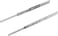 [4059245498581] TELESCOPIC RAIL L: 450 12, 7X50, OVER EXTENSION S: 488, Fp: 60, STEEL GALVANISED AND PASSIVATED, SURFACE K1579.0450 miniature