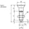 Positioneringsbolt Størrelse: 5 - D1: M24x2, Model: H Rustfrit Stål, Materiale: TermoPlast, Materiale: Sort/Grå K0633.202516 miniature