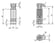 Spændebeslag med krave, med excenter håndtag D: M12, D1: 32, Kulstofstål K0013.12 miniature